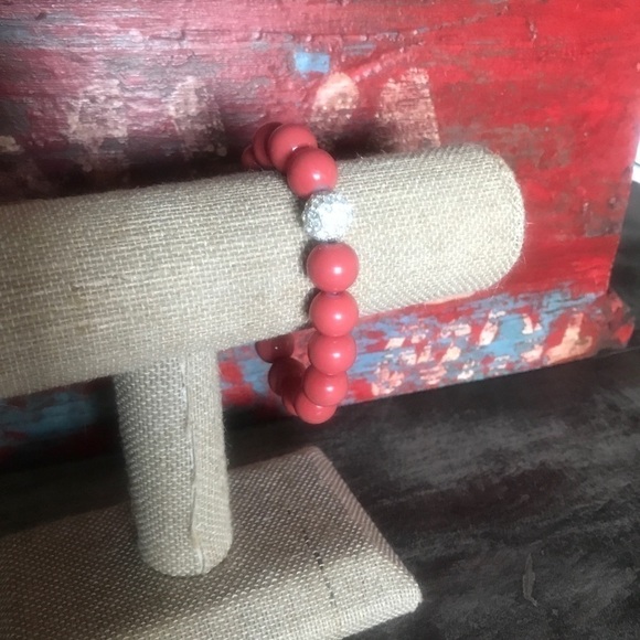 Stella & Dot Soirée Bracelet Coral​​​​​​​​ - Picture 2 of 4